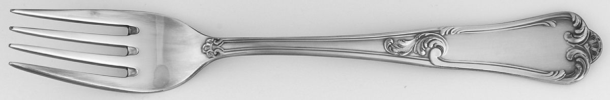 Bernini (Sterling, Glossy) Individual Salad Fork by Ricci (Argentieri)-1