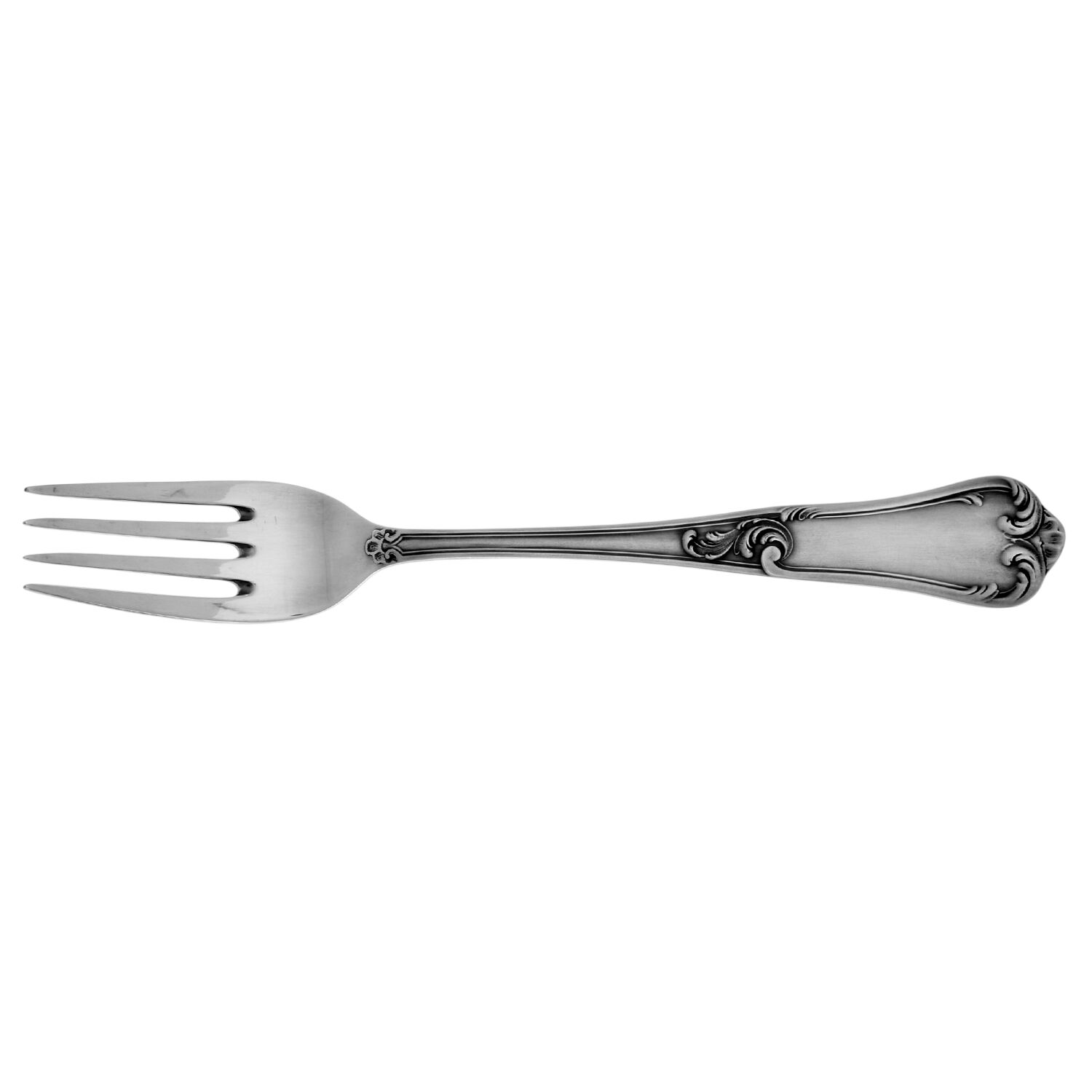 Bernini (Sterling, Satin) Individual Salad Fork by Ricci (Argentieri)-1