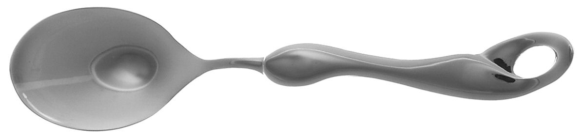 Ricciolo (Stainless) Sugar Spoon by Ricci (Argentieri)-1