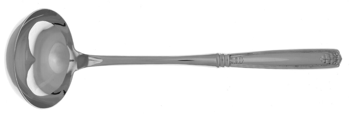Angela (Stainless) Soup Ladle with Stainless Bowl HC by Ricci (Argentieri)-1