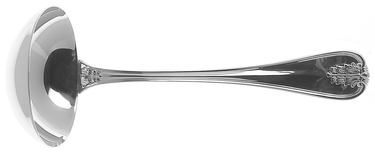Angela (Stainless) Solid Gravy Ladle by Ricci (Argentieri)-1