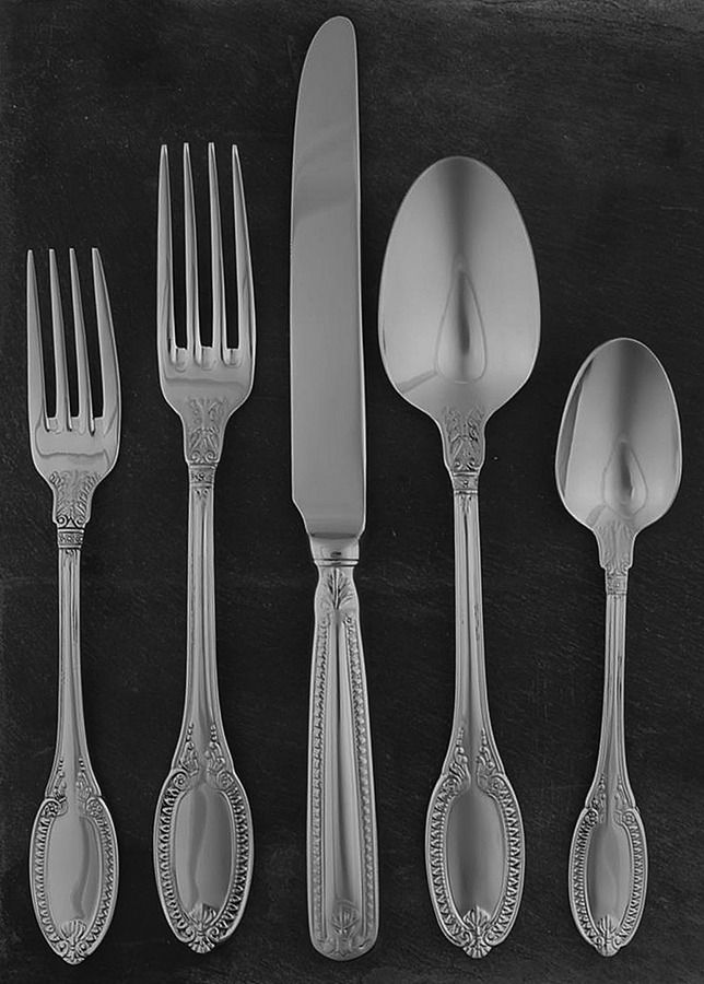 Imperia (Stainless) 5 Piece Place Setting by Ricci (Argentieri)-1