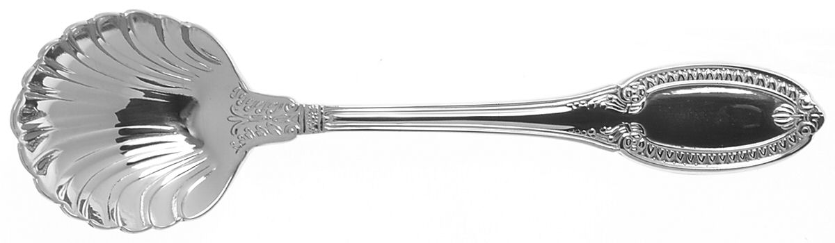 Imperia (Stainless) Sugar Shell Spoon by Ricci (Argentieri)-1