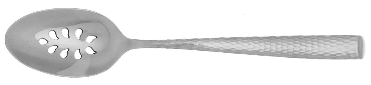 Anvil (Stainless) Pierced Tablespoon (Serving Spoon) HC by Ricci (Argentieri)-1