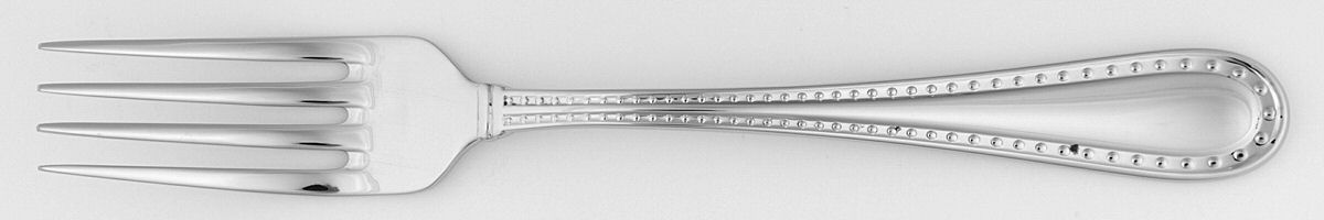 Rivets (Stainless, Glossy) Solid Serving Fork by Ricci (Argentieri)-1