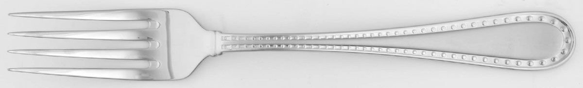 Rivets (Stainless, Satin) Solid Serving Fork by Ricci (Argentieri)-1
