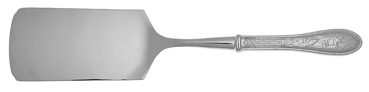Japanese Bird and Bamboo (Stainless) Lasagna Server with Stainless Blade HC by Ricci (Argentieri)-1