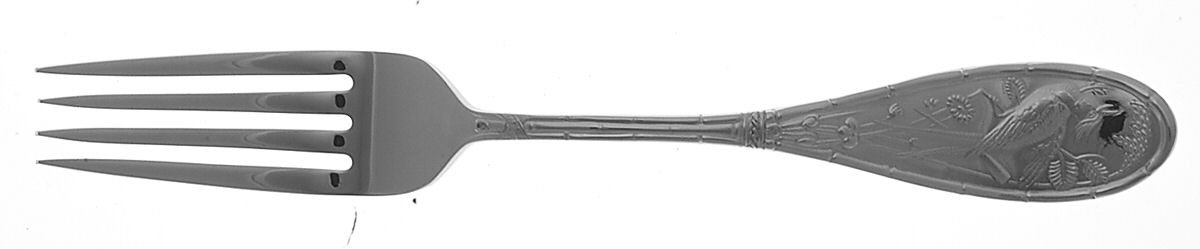 Japanese Bird and Bamboo (Stainless) Fork by Ricci (Argentieri)-1