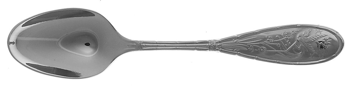 Japanese Bird and Bamboo (Stainless) Teaspoon by Ricci (Argentieri)-1