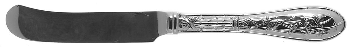 Japanese Bird and Bamboo (Stainless) Hollow Handle Master Butter Knife by Ricci (Argentieri)-1