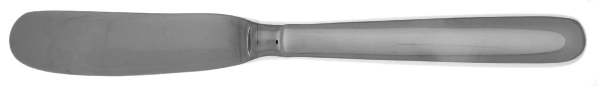 Modigliani (Stainless) Flat Handle Master Butter Knife by Ricci (Argentieri)-1