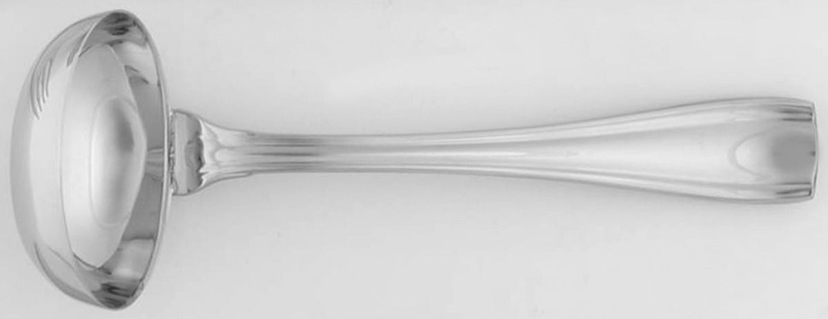 Diva (Stainless) Solid Gravy Ladle by Ricci (Argentieri)-1