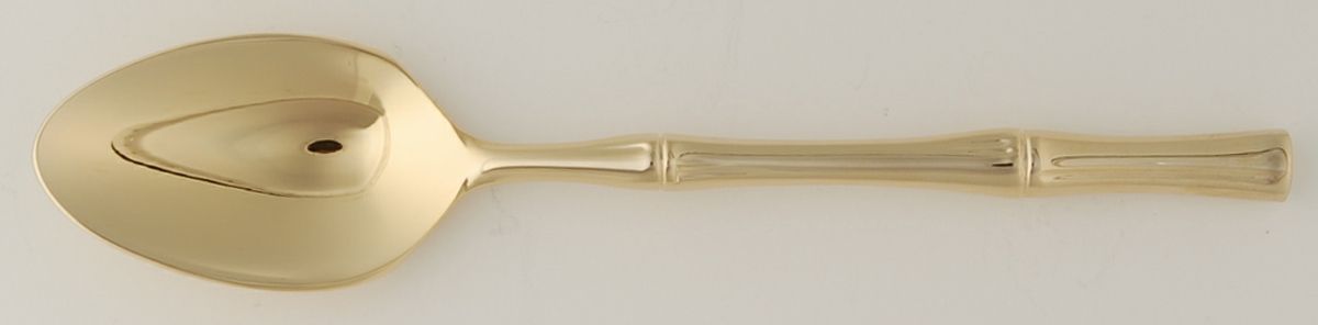 Bamboo d'Oro (Gold Electroplate) Teaspoon by Ricci (Argentieri)-1