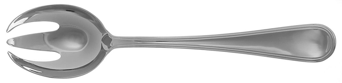 Ascot (Stainless) Solid Salad Serving Fork by Ricci (Argentieri)-1