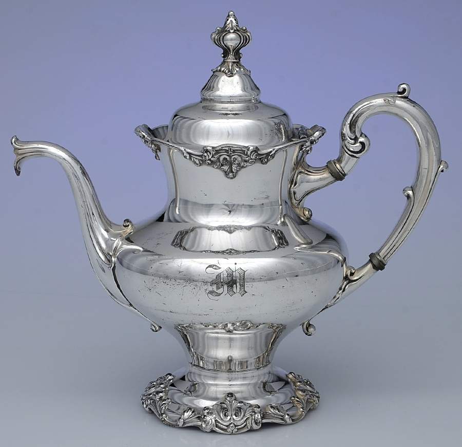 3700 (Silverplate, Hollowware) Teapot by Reed & Barton-1