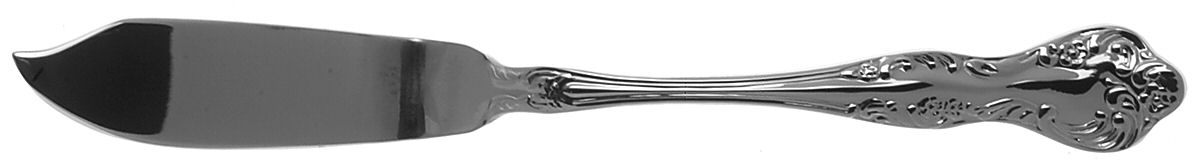 Wisteria (Stainless) Flat Handle Master Butter Knife by Reed & Barton-1