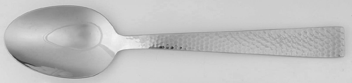 Martello (Stainless) Solid Serving Spoon by Ricci (Argentieri)-1