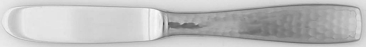 Martello (Stainless) Flat Handle Master Butter Knife by Ricci (Argentieri)-1