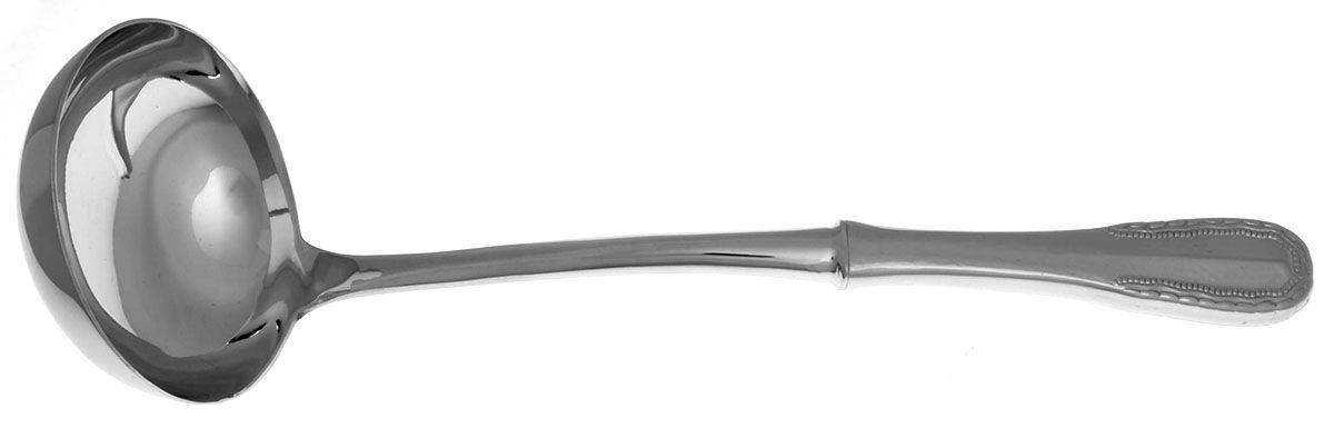 Merletto (Stainless) Soup Ladle with Stainless Bowl HC by Ricci (Argentieri)-1