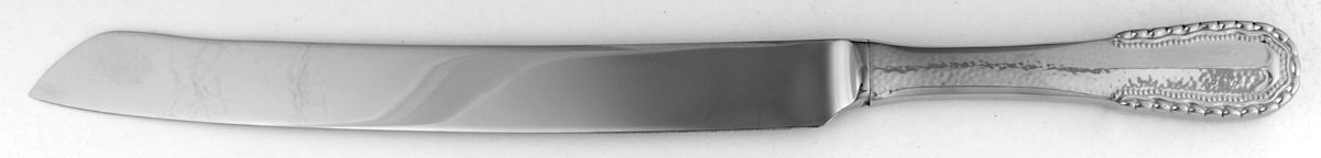 Merletto (Stainless) Cake Knife with Stainless Blade by Ricci (Argentieri)-1