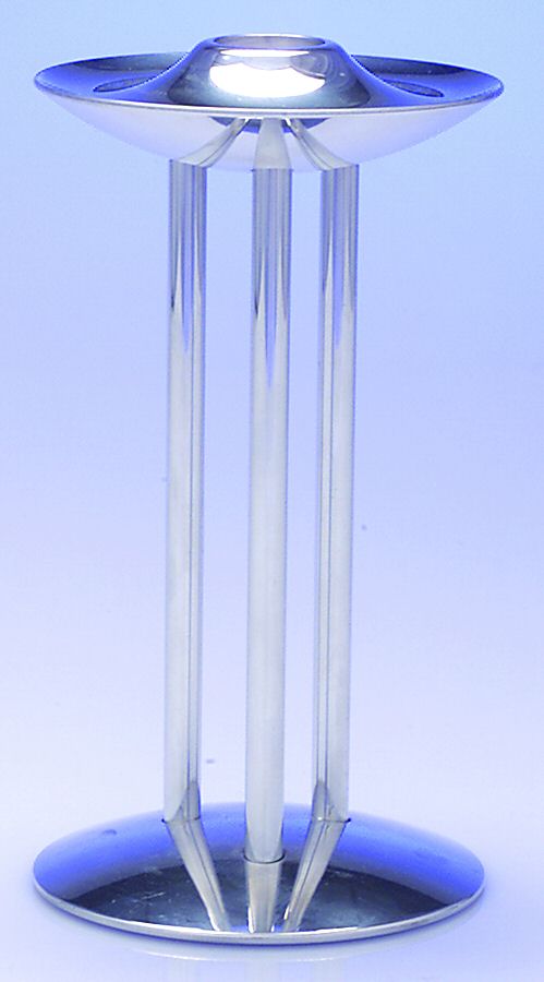 RFA1 (Stainless, Hollowware) Candlestick by Royal Copenhagen-1
