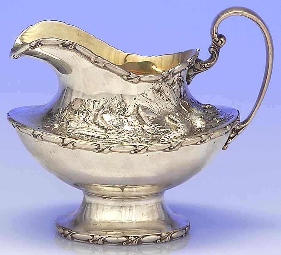 118 (Sterling, Hollowware) Creamer by Reed & Barton-1