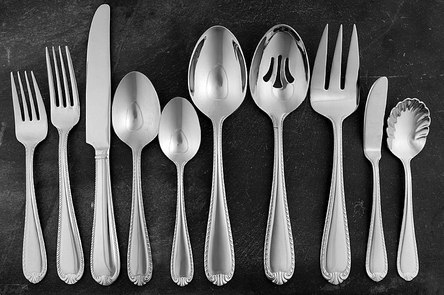 Domain (Stainless) 45 Piece Starter Set by Reed & Barton-1