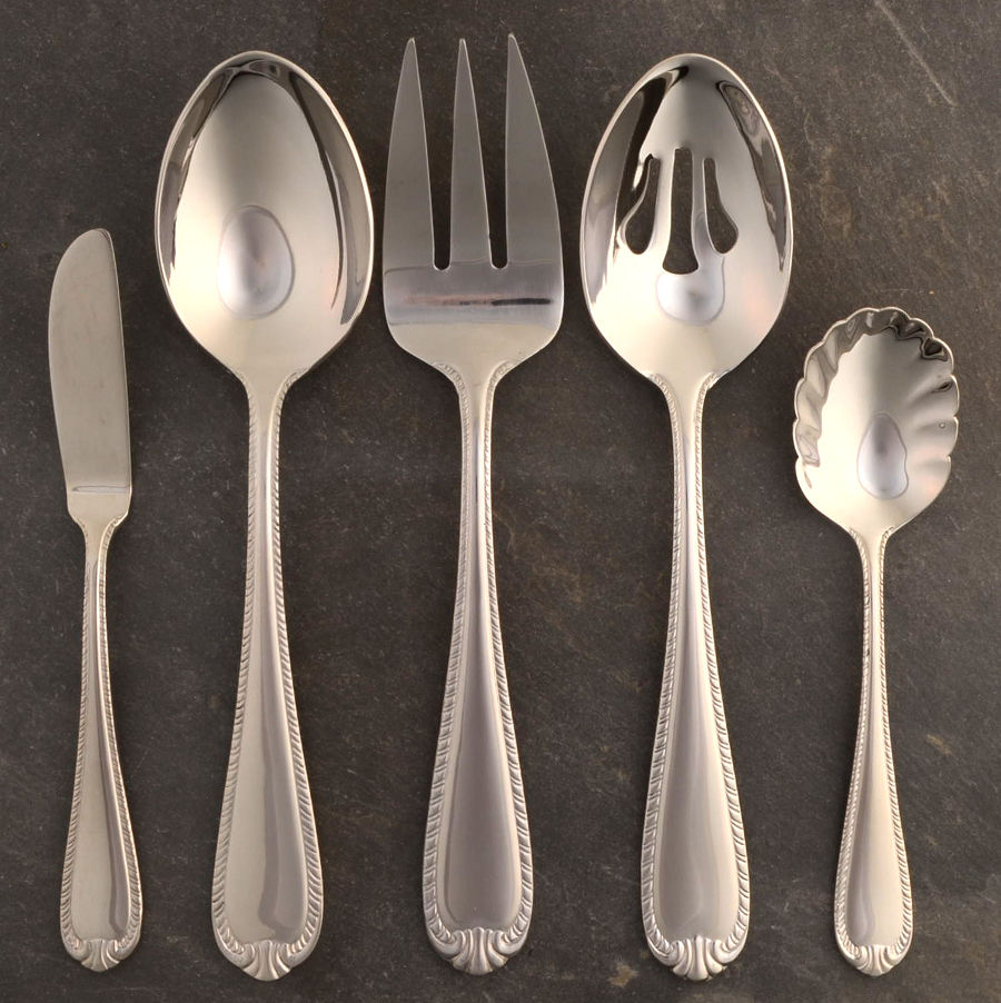 Domain (Stainless) 5 Piece Hostess Set by Reed & Barton-1