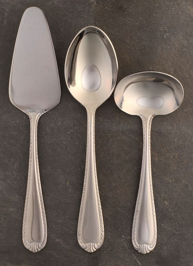Domain (Stainless) 3 Piece Completer Set by Reed & Barton-1