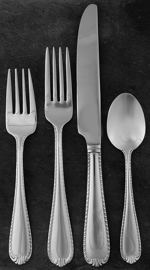 Domain (Stainless) 4 Piece Place Setting by Reed & Barton-1