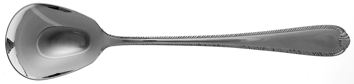 Domain (Stainless) Oversize Solid Salad Serving Spoon by Reed & Barton-1