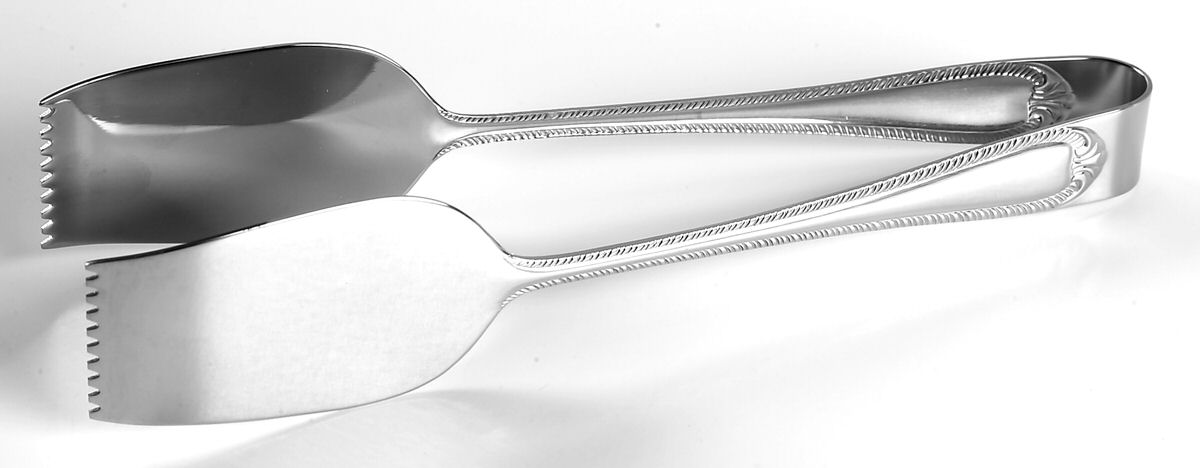 Domain (Stainless) Solid All Purpose Buffet Serving Tongs by Reed & Barton-1