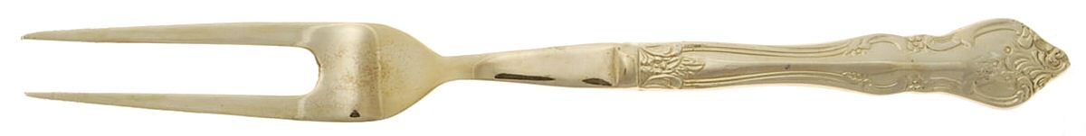 RXV2-Gold Electroplate Large Stainless-Prong Roast Carving Fork by RSVP Flatware-1