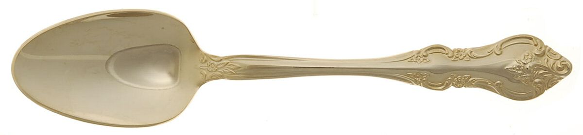 RXV2-Gold Electroplate Place/Oval Soup Spoon by RSVP Flatware-1