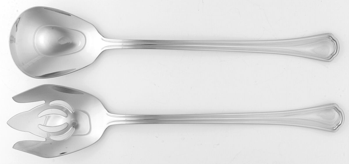 Arlington Newton (Stainless) Large Solid Serving Set by Reed & Barton-1