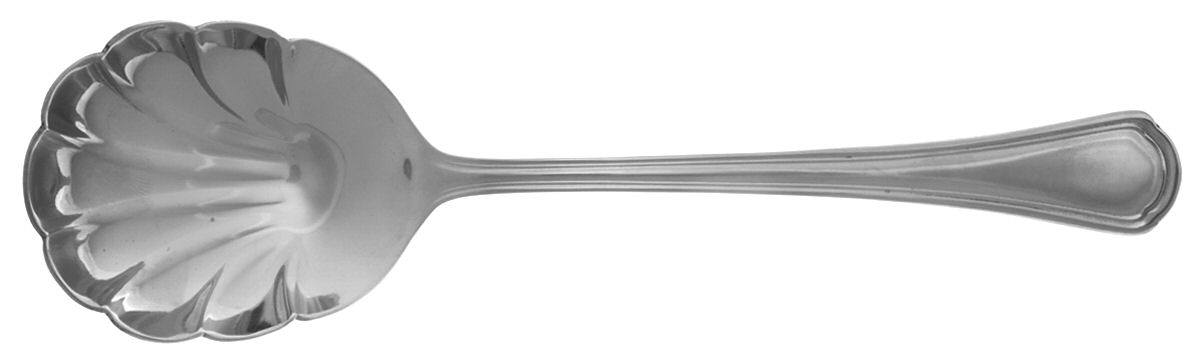 Arlington Newton (Stainless) Solid Shell Berry/Casserole Spoon by Reed & Barton-1