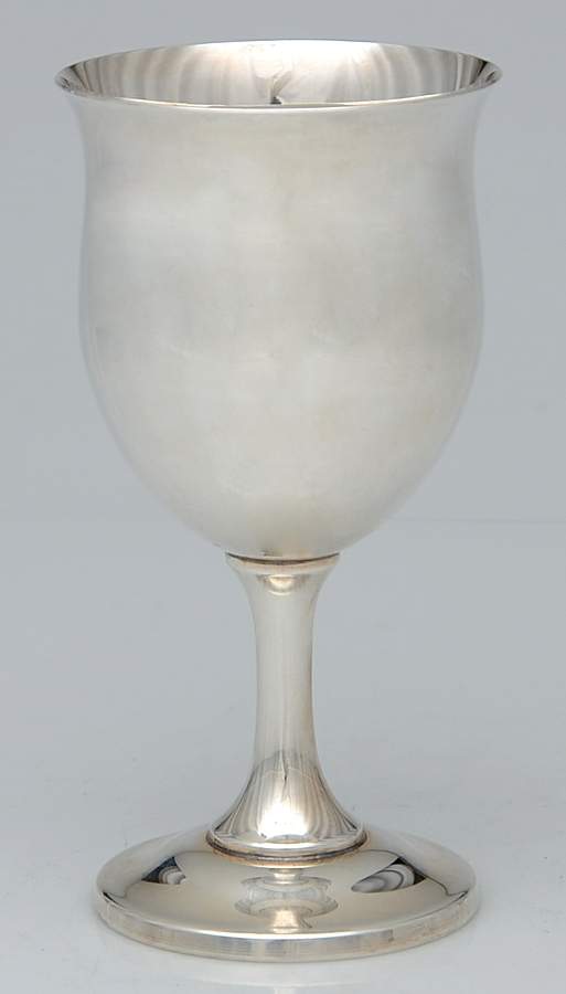Queen Elizabeth (Sterling, Hollowware) Water Goblet by Reed & Barton-1