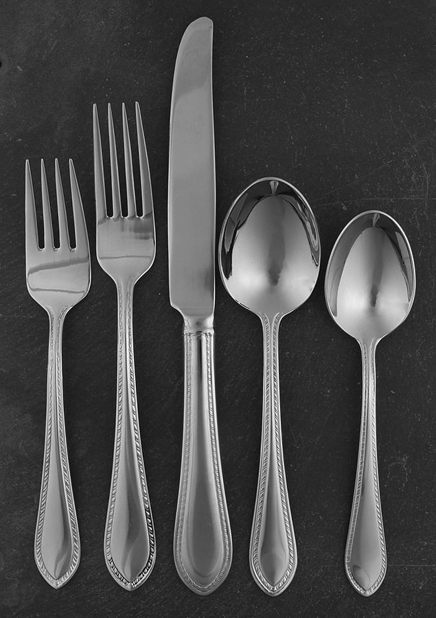 Tradition-Tanglewood (Stainless) 5 Piece Place Setting by Reed & Barton-1