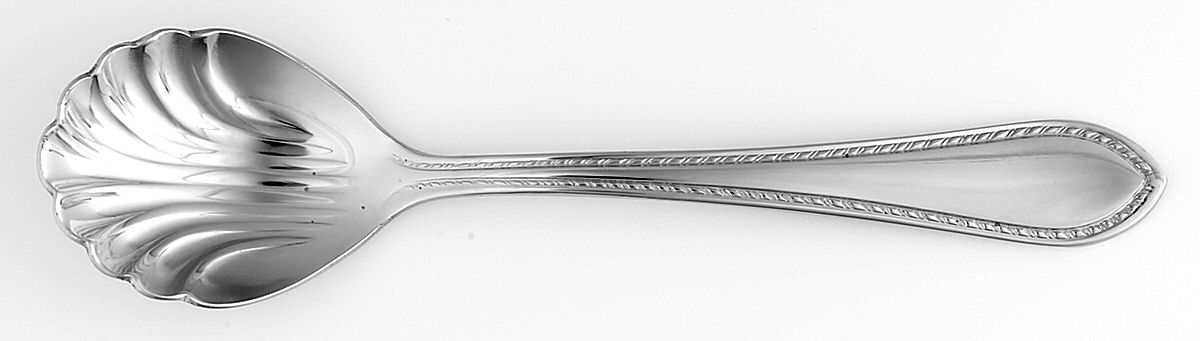 Tradition-Tanglewood (Stainless) Sugar Shell Spoon by Reed & Barton-1