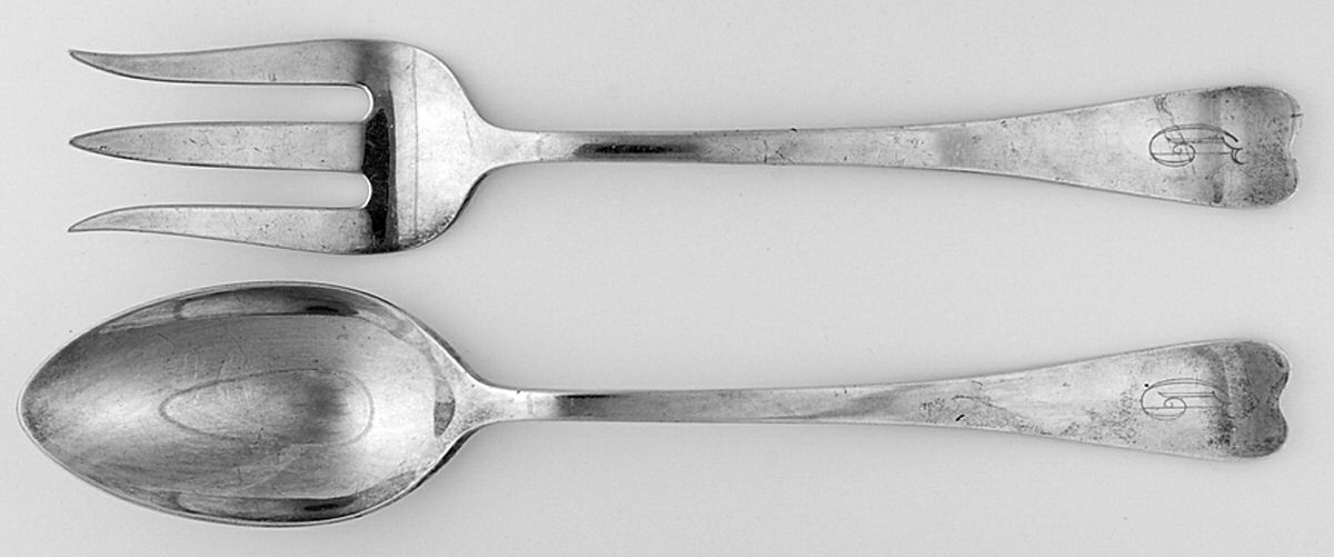 RDS133 (Silverplate) (2 Pc) Solid Buffer Serving Set by Reed & Barton-1