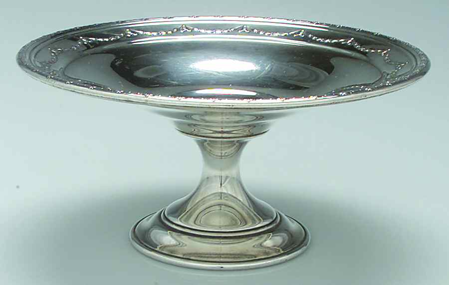 956C (Sterling, Hollowware) Sterling Compote by Reed & Barton-1