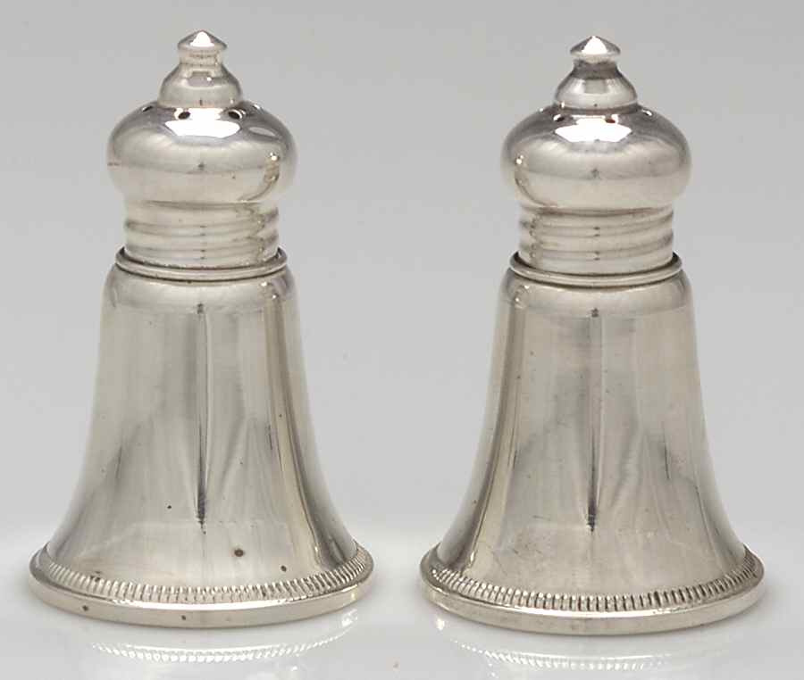 RAM3 (Sterling, Hollowware) Weighted Salt and Pepper Set by Raimond-1