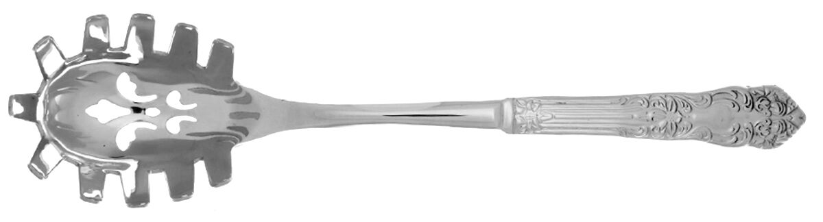 Haversham (Stainless) Pasta Server with Stainless Bowl HC by Reed & Barton-1
