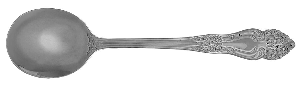 Haversham (Stainless) Round Bowl Soup Spoon (Cream Soup) HC by Reed & Barton-1