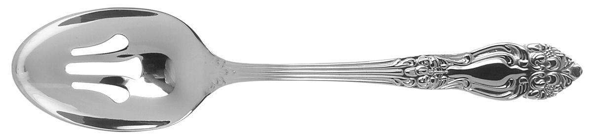 Haversham (Stainless) Pierced Tablespoon (Serving Spoon) by Reed & Barton-1