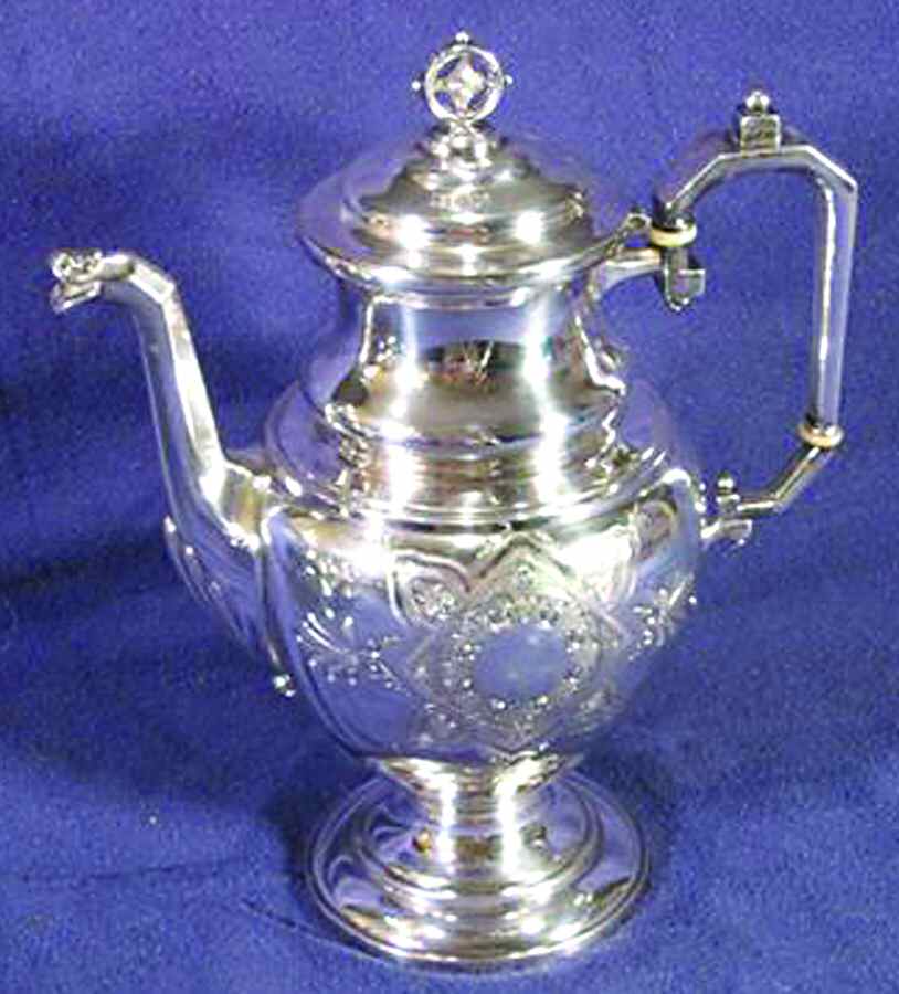 2125 (Silverplate, Hollowware) Teapot by Reed & Barton-1