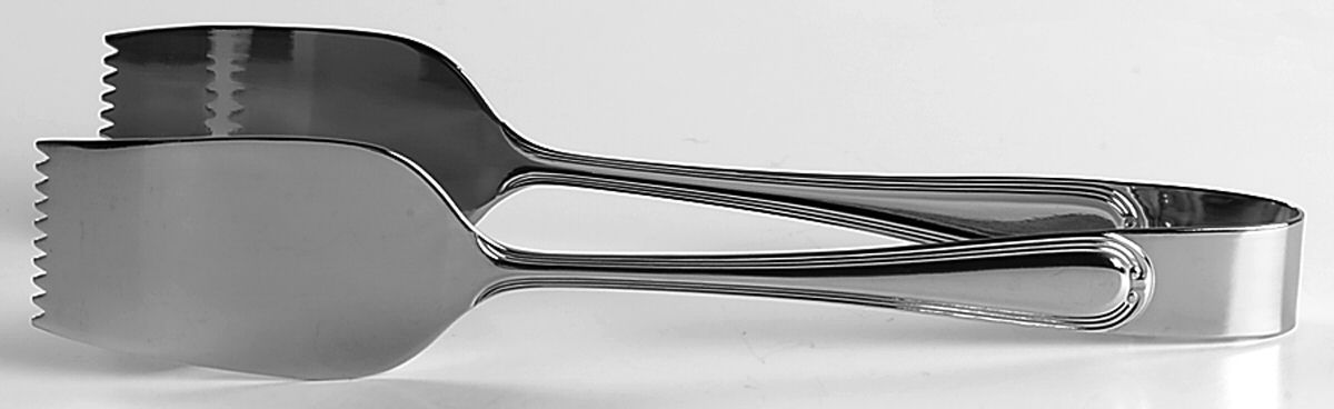 Woodbury (Stainless) 1-Piece Salad Tongs by Reed & Barton-1
