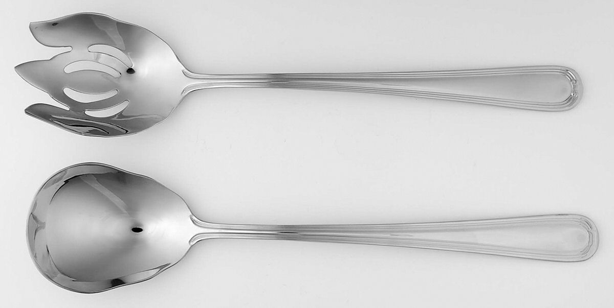 Woodbury (Stainless) Large Solid Serving Set by Reed & Barton-1