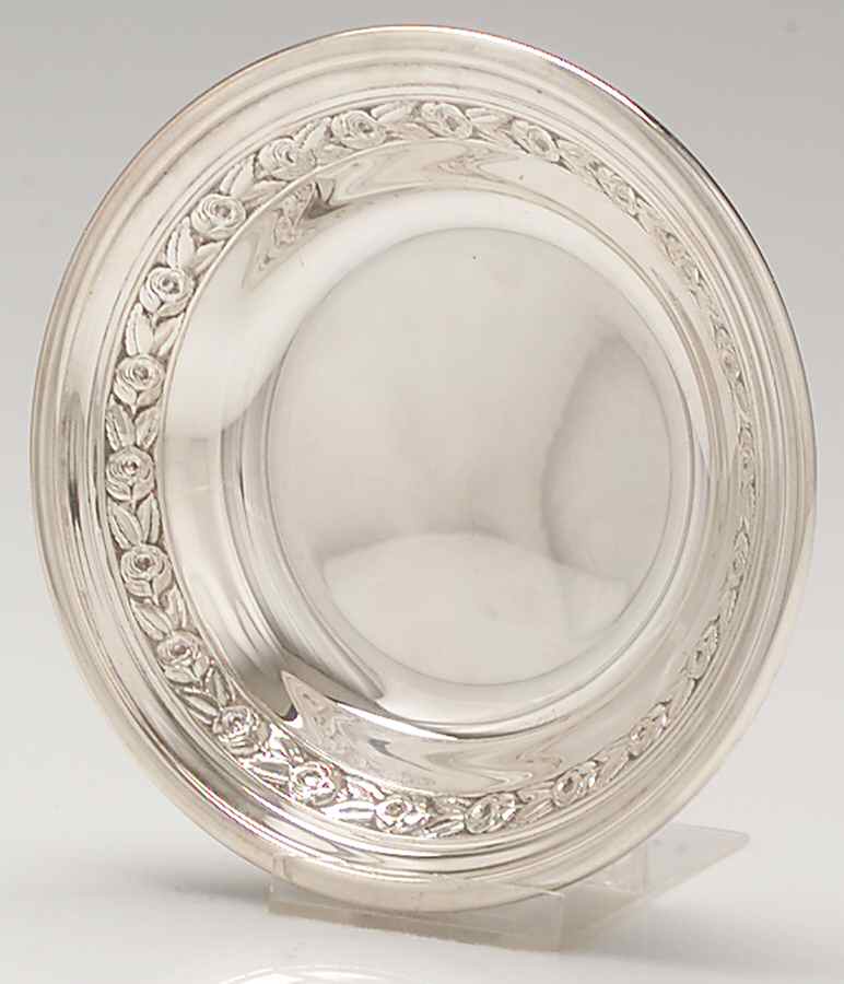 1204 (Silverplate, Hollowware) Silverplate Bon Bon Bowl by Reed & Barton-1
