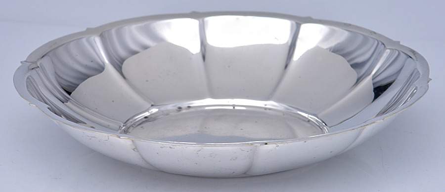 Shannon (Silverplate, Hollowware) Silverplate Bon Bon Bowl by Reed & Barton-1